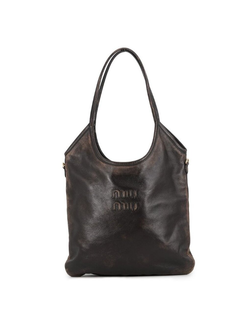 Miu Miu Tote Bag Ivy Nappa Leather